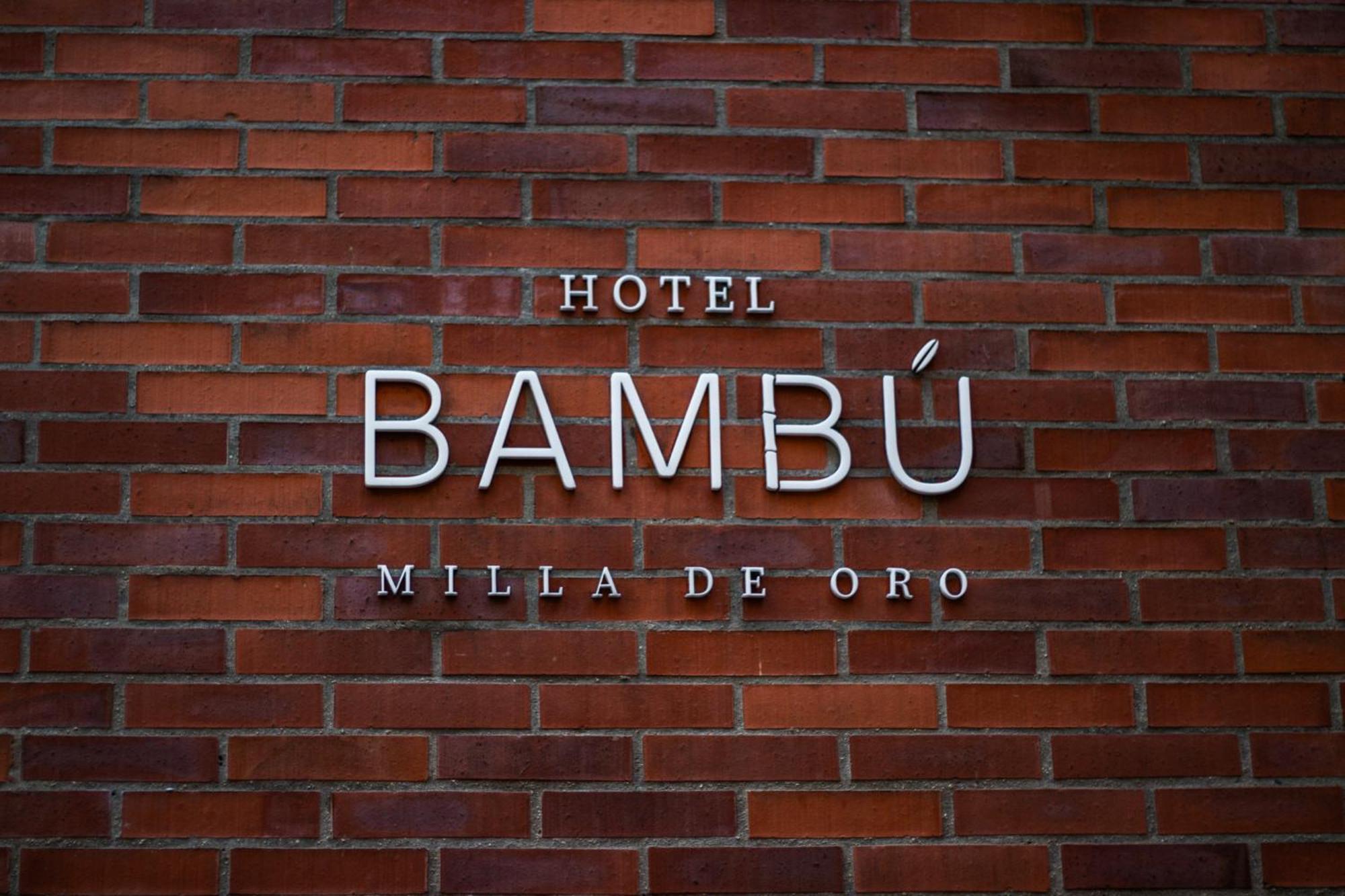 Hotel Bambu Milla De Oro Medellín Exterior foto