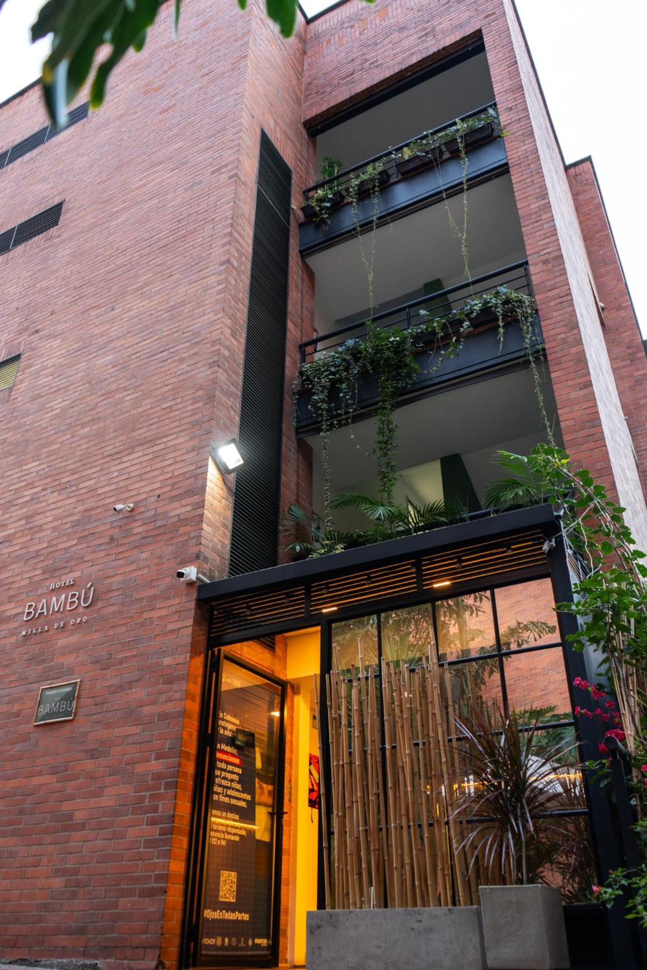 Hotel Bambu Milla De Oro Medellín Exterior foto
