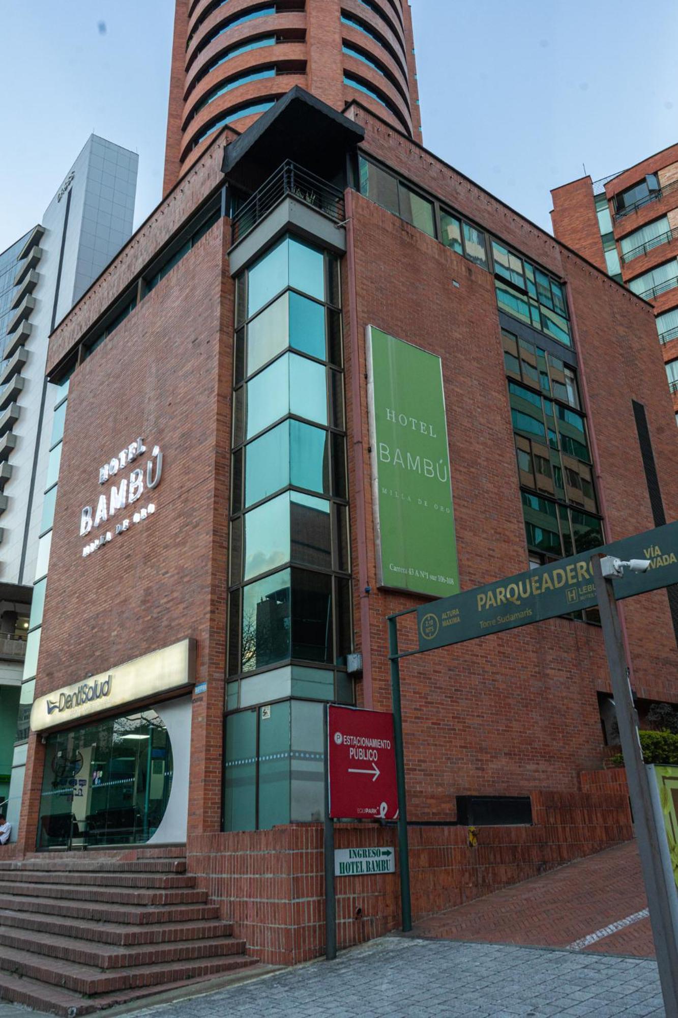 Hotel Bambu Milla De Oro Medellín Exterior foto